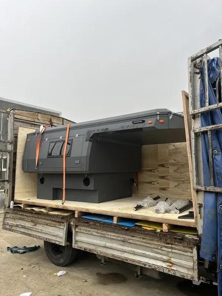 Crated for export